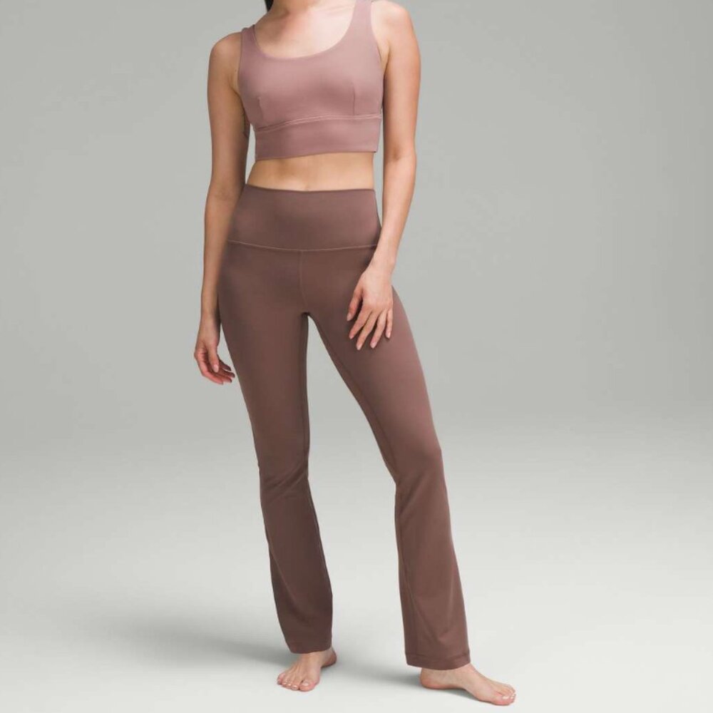 NWT Lululemon Align High-Rise Mini-Flared Pant 32" Dark Oxide
